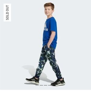 Adidas CORE CAMO TRICOT JOGGERS pants trousers XL kids nwt boys